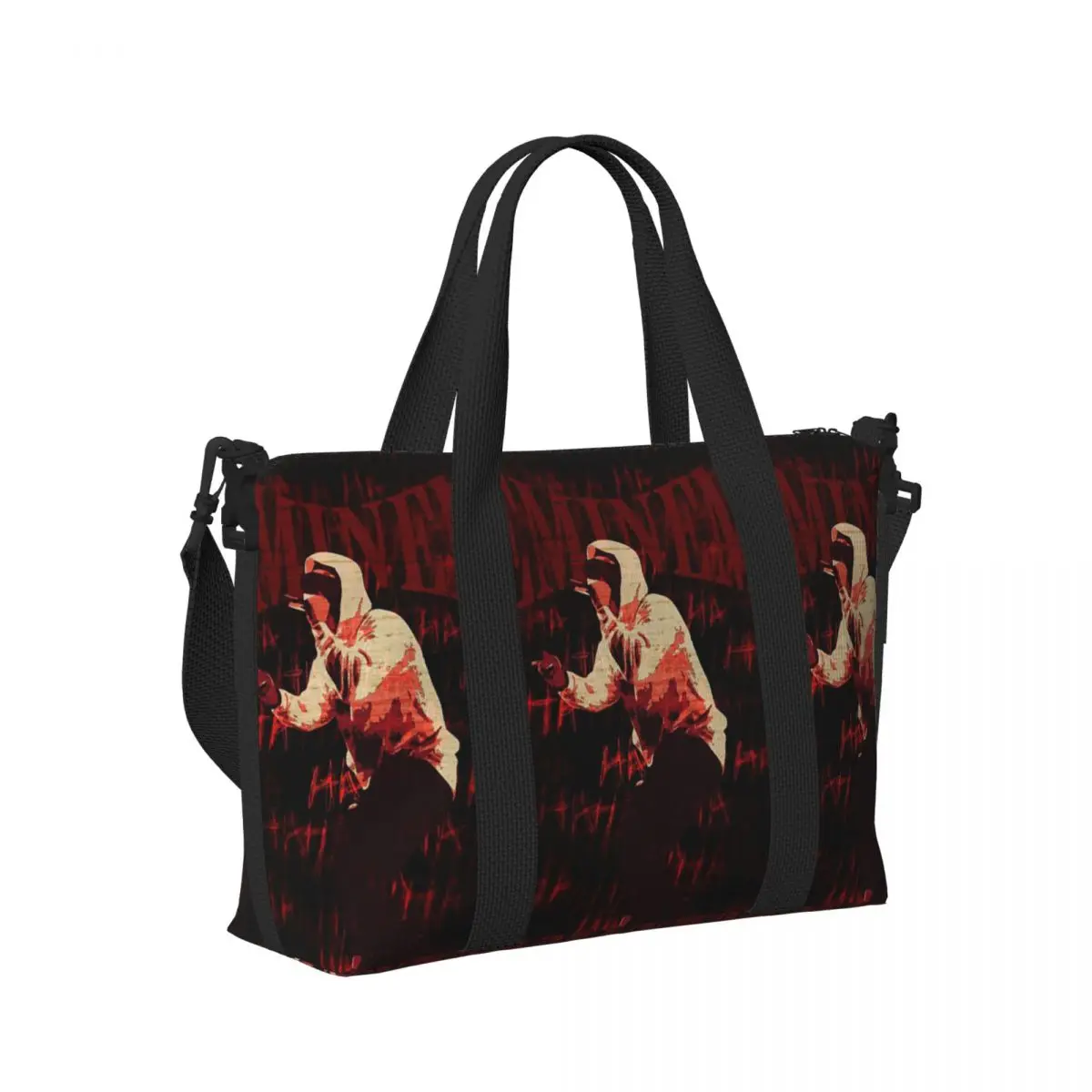 Eminem American Pop Music Hip Hop Rapper Beach Travel Bag Large Capacity Tote Bags for Sport Women Shopping Duffle Shoulder Bag
Eminem American Pop Music Hip Hop Rapper Beach Travel Bag Large Capacity Tote Bags for Sport Women Shopping Duffle Shoulder Bag