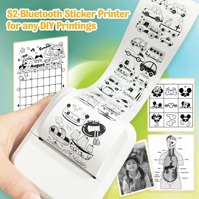 S2 Bluetooth Label Printer
S2 Bluetooth Label Printer