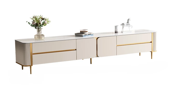 Cream Style Stone Plate Coffee Table TV Cabinet Combination Living Room Home Modern Simple TV Light Luxury Floor Cabinet
Cream Style Stone Plate Coffee Table TV Cabinet Combination Living Room Home Modern Simple TV Light Luxury Floor Cabinet