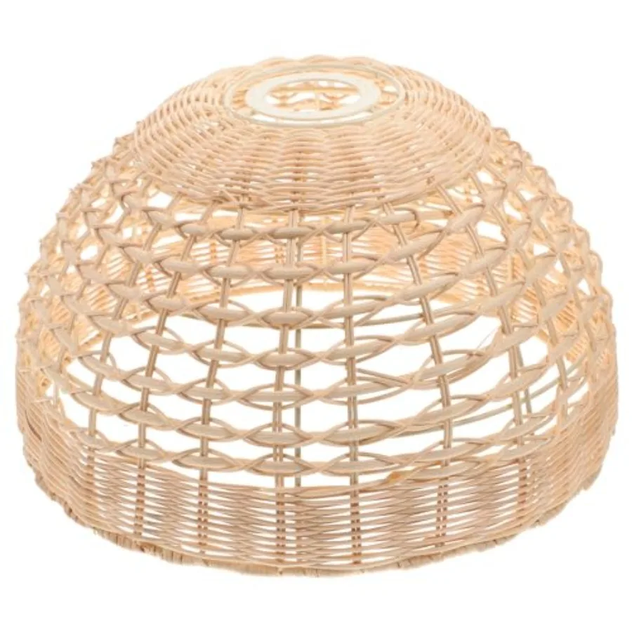 11" x 6.3" Natural Rattan Pendant Lamp Shade Hand-Woven Wicker Replacement Lampshade with 1.61" Fitter for E26/E27 Base Boho Co
11" x 6.3" Natural Rattan Pendant Lamp Shade Hand-Woven Wicker Replacement Lampshade with 1.61" Fitter for E26/E27 Base Boho Co