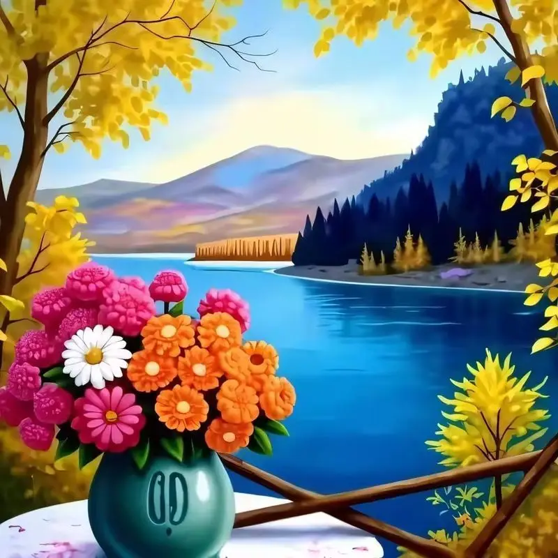 CHENISTORY Diamond Embroidery Lake Landscape 5D DIY Diamond Painting Full Square Round Rhinestones Mosaic New Arrival Holiday Gi
CHENISTORY Diamond Embroidery Lake Landscape 5D DIY Diamond Painting Full Square Round Rhinestones Mosaic New Arrival Holiday Gi