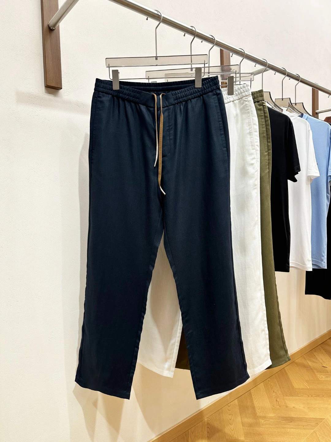 Ligentleman Summer Linen Straight Leg Casual Pants Men's mid Waist Trousers Classic Style Fashionable Urban Fashion
Ligentleman Summer Linen Straight Leg Casual Pants Men's mid Waist Trousers Classic Style Fashionable Urban Fashion