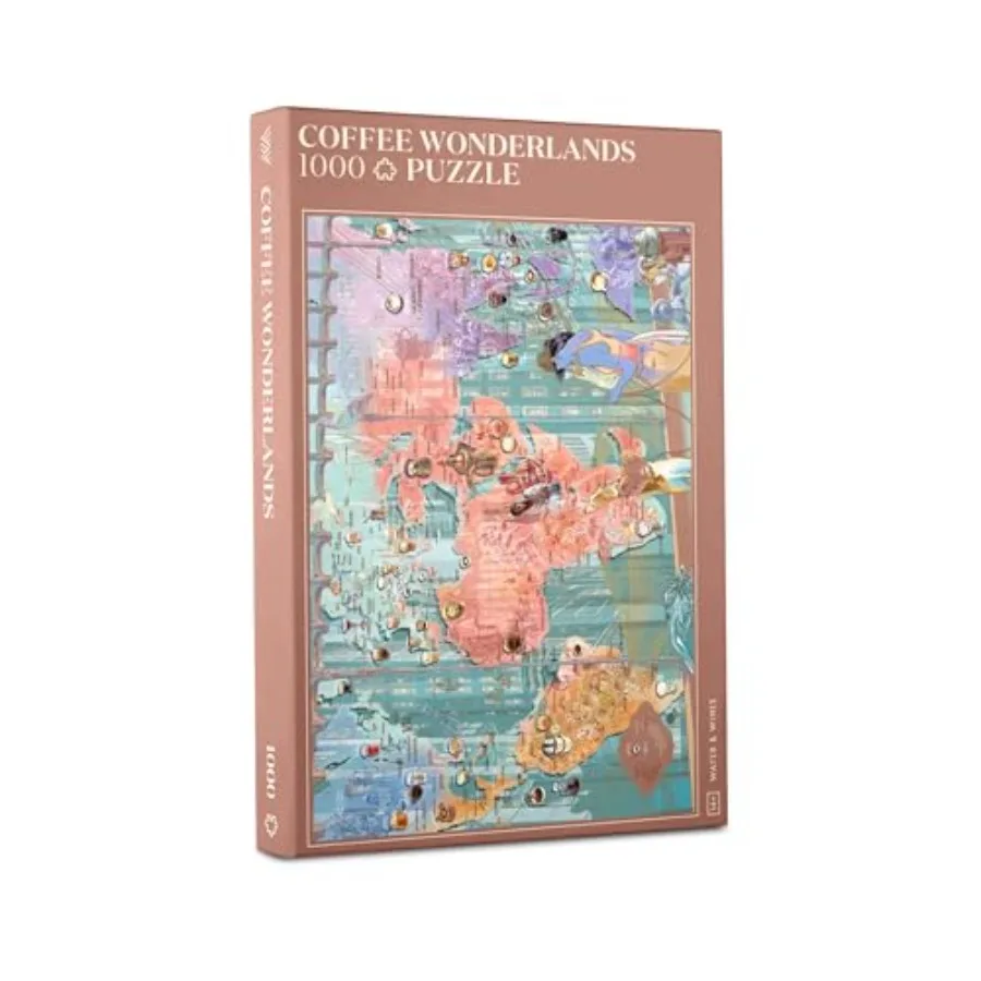 Coffee Wonderland Puzzle - 1000-Piece Adult Jigsaw - Hand-Drawn Paper Puzzle - Brown Theme - Exploration of Coffee Flavors, Rec
Coffee Wonderland Puzzle - 1000-Piece Adult Jigsaw - Hand-Drawn Paper Puzzle - Brown Theme - Exploration of Coffee Flavors, Rec