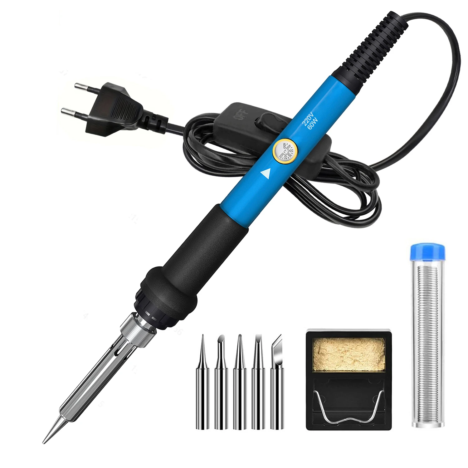 ILIBILIB 60W Soldering Iron Kit 220V – Precision Temp Control 200-450°C with 5-Piece Tip Set for DIY
ILIBILIB 60W Soldering Iron Kit 220V – Precision Temp Control 200-450°C with 5-Piece Tip Set for DIY
