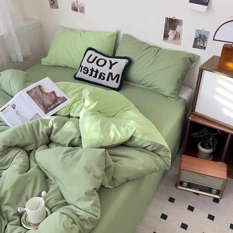 2025 New Washed Cotton Single Quilt Cover Solid Color Double Duvet Cover Skin Friendly and Comfortable Bedding 150x200 180x220
2025 New Washed Cotton Single Quilt Cover Solid Color Double Duvet Cover Skin Friendly and Comfortable Bedding 150x200 180x220