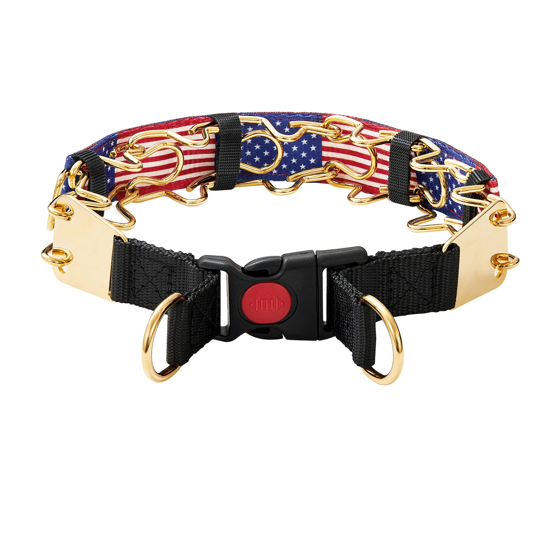 Dog Training Collar Effective Pinch With Comfort Anti Pull Training Adjustable Multi-size Stainless Steel Pet Prong Choke Collar
Dog Training Collar Effective Pinch With Comfort Anti Pull Training Adjustable Multi-size Stainless Steel Pet Prong Choke Collar