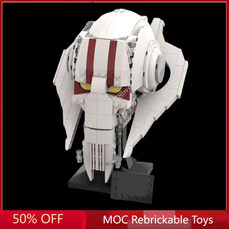 Star Plan MOC Grievous Helmet Collection MOC SpaceShip Battle Model Building Block Architecture Education Assembly Model Toy
Star Plan MOC Grievous Helmet Collection MOC SpaceShip Battle Model Building Block Architecture Education Assembly Model Toy
