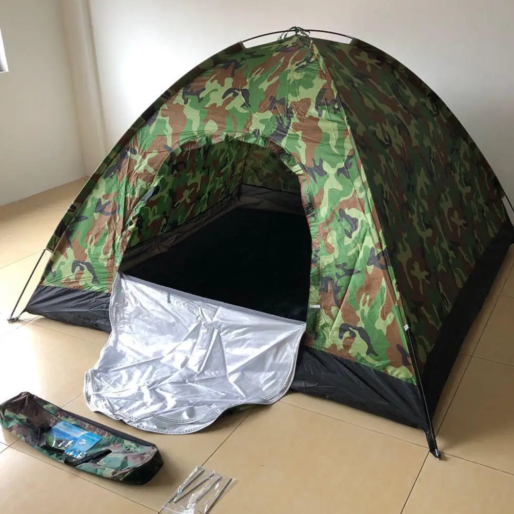 1Pcs Outdoor Camping Tent Double Person Waterproof Sun Protection Wind Resistant Stable Structure Breathable Comfortable
1Pcs Outdoor Camping Tent Double Person Waterproof Sun Protection Wind Resistant Stable Structure Breathable Comfortable