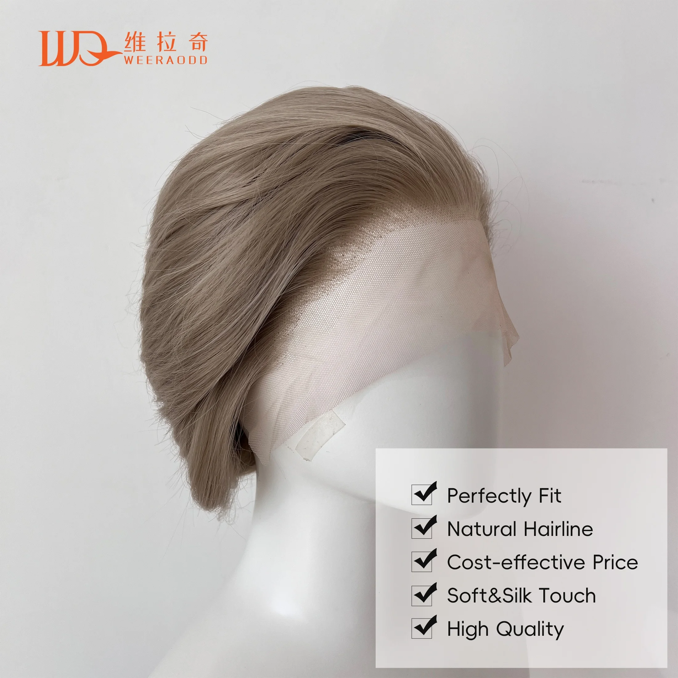 10 Inch Beige Grey Bob Wig Lace Front Glueless Synthetic Wig Natural Hairline Heat Resistant for Women Men Cosplay Daily Wear
10 Inch Beige Grey Bob Wig Lace Front Glueless Synthetic Wig Natural Hairline Heat Resistant for Women Men Cosplay Daily Wear