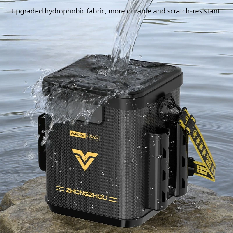 New Hard Shell Live Fish Bucket Sit-On Multi-Function Water Bucket 30L Thickened Abrasion Resistant for Lure Rock Fishing
New Hard Shell Live Fish Bucket Sit-On Multi-Function Water Bucket 30L Thickened Abrasion Resistant for Lure Rock Fishing