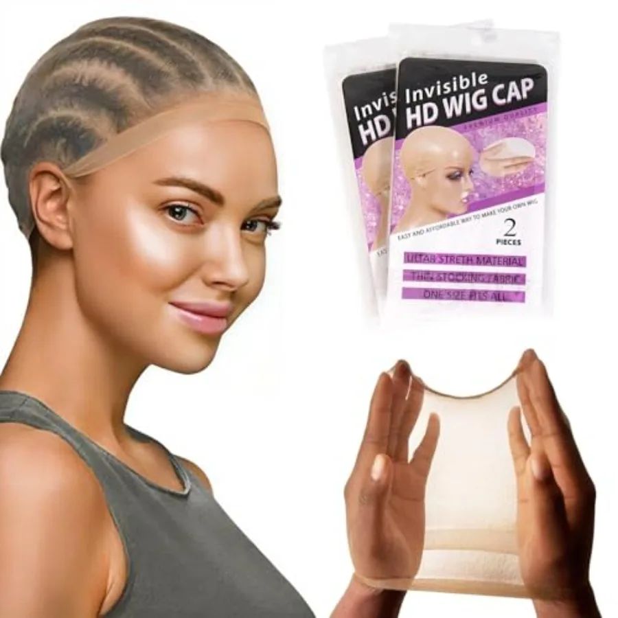 Tinashe Invisable HD Wig Cap, 4PCS High Breathable Ultra-thin Stretchy Bald Caps for Lace Front Wigs
Tinashe Invisable HD Wig Cap, 4PCS High Breathable Ultra-thin Stretchy Bald Caps for Lace Front Wigs