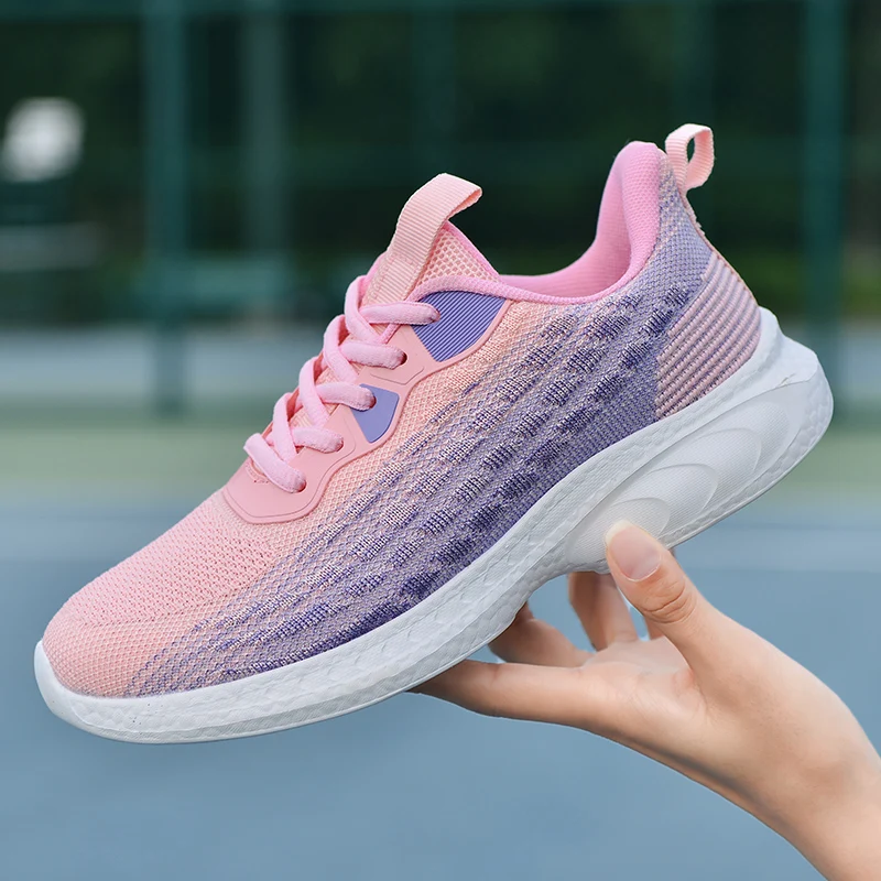 Summer new breathable mesh sports shoes, girls' light and casual shoes, teenagers' trendy soft-soled anti-slip running shoes
Summer new breathable mesh sports shoes, girls' light and casual shoes, teenagers' trendy soft-soled anti-slip running shoes