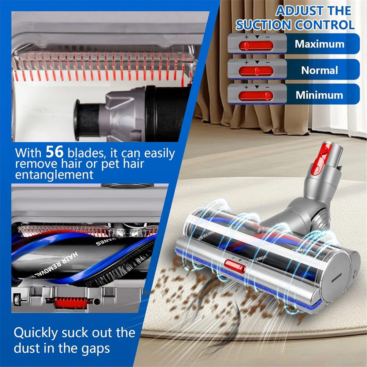 Y32A Всасывающая насадка для щетки для пола с высоким крутящим моментом для V10 V11 V15 V7 V8, вакуумная насадка с защитой от головки 100 Вт
Y32A Всасывающая насадка для щетки для пола с высоким крутящим моментом для V10 V11 V15 V7 V8, вакуумная насадка с защитой от головки 100 Вт