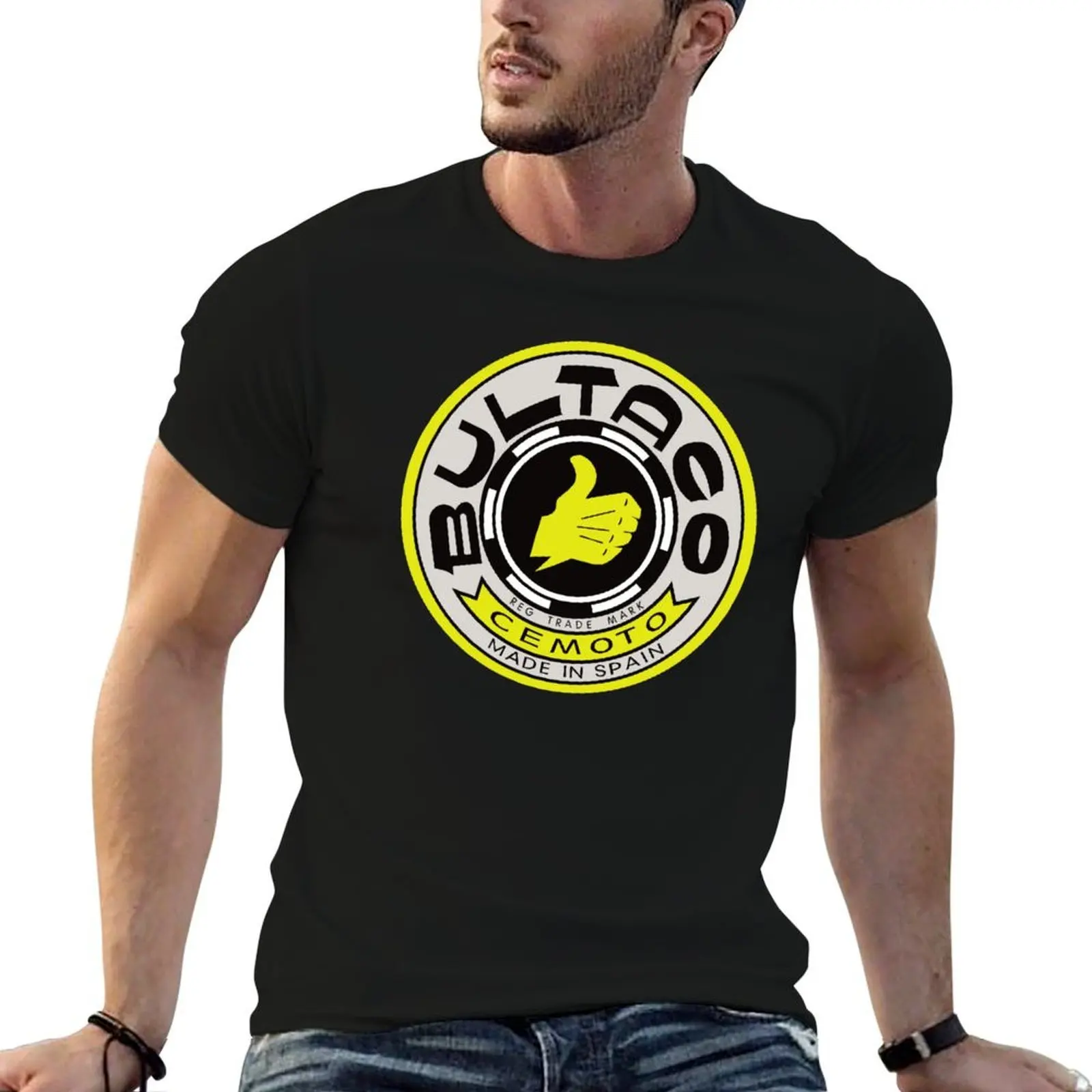 Symbol of Bultaco T-Shirt t shirts for man cotton funny anime t shirts oversize man t shirt cotton T-shirt
Symbol of Bultaco T-Shirt t shirts for man cotton funny anime t shirts oversize man t shirt cotton T-shirt