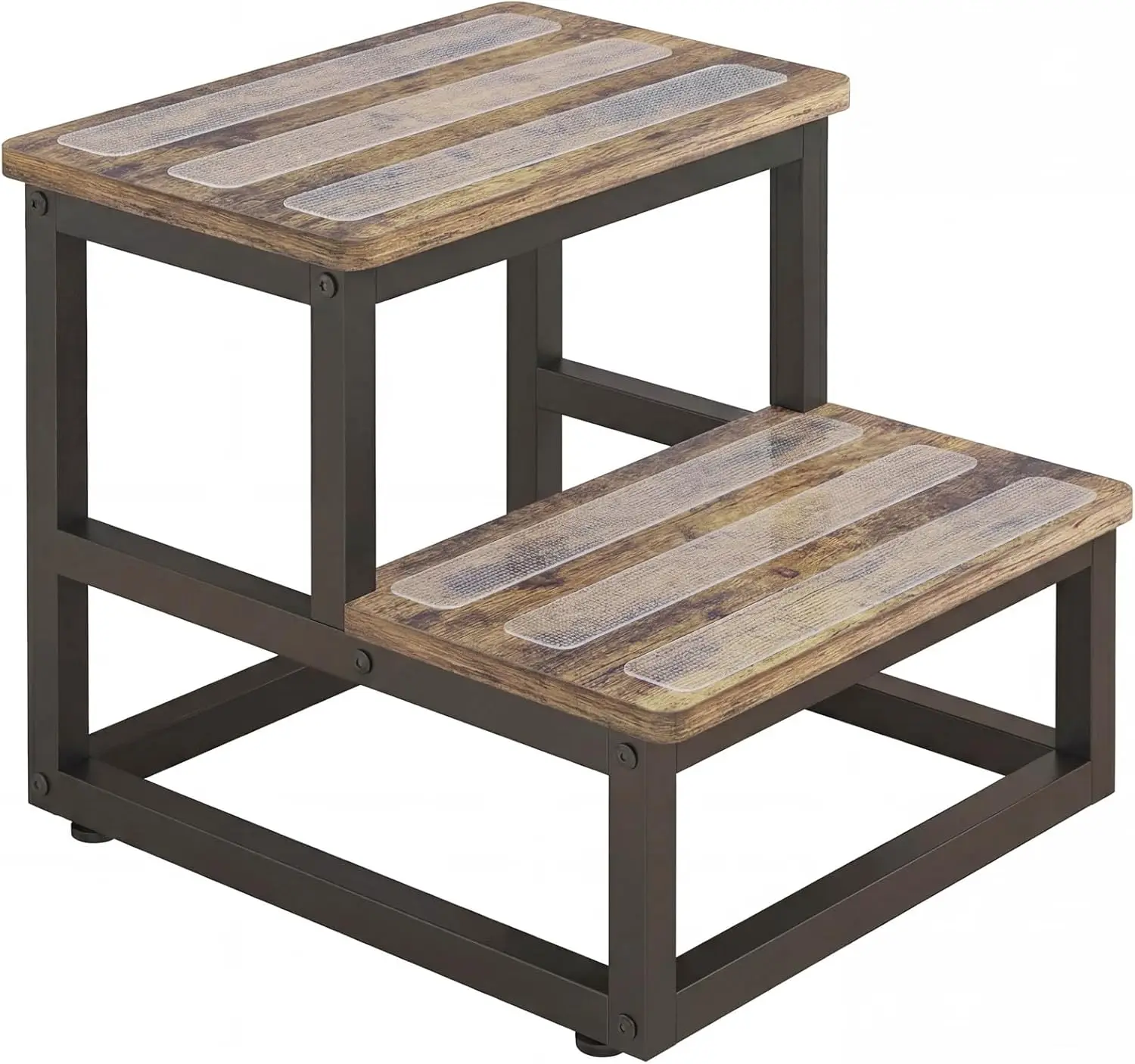 2 Tier Step Stools for Adults with Non-Slip Stickers, Heavy Duty Bed Steps for High Beds,Kitchen Step Stool,Wide Wooden
2 Tier Step Stools for Adults with Non-Slip Stickers, Heavy Duty Bed Steps for High Beds,Kitchen Step Stool,Wide Wooden