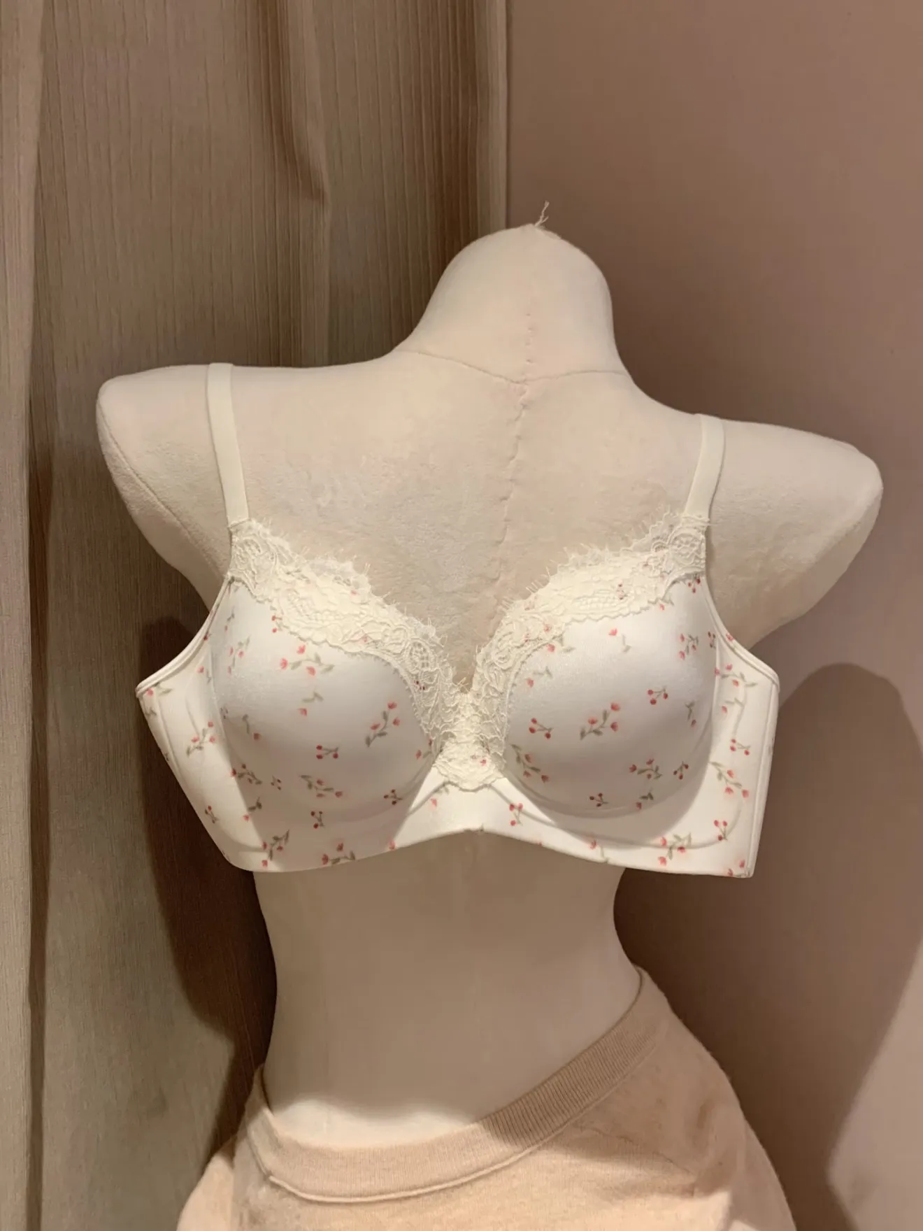 Sweet Floral Lace Trim Bra, Wire-Free, Push-Up & Enhancing for Small Bust, Super Thick 5cm Padding, Special Brassiere for Flat C
Sweet Floral Lace Trim Bra, Wire-Free, Push-Up & Enhancing for Small Bust, Super Thick 5cm Padding, Special Brassiere for Flat C