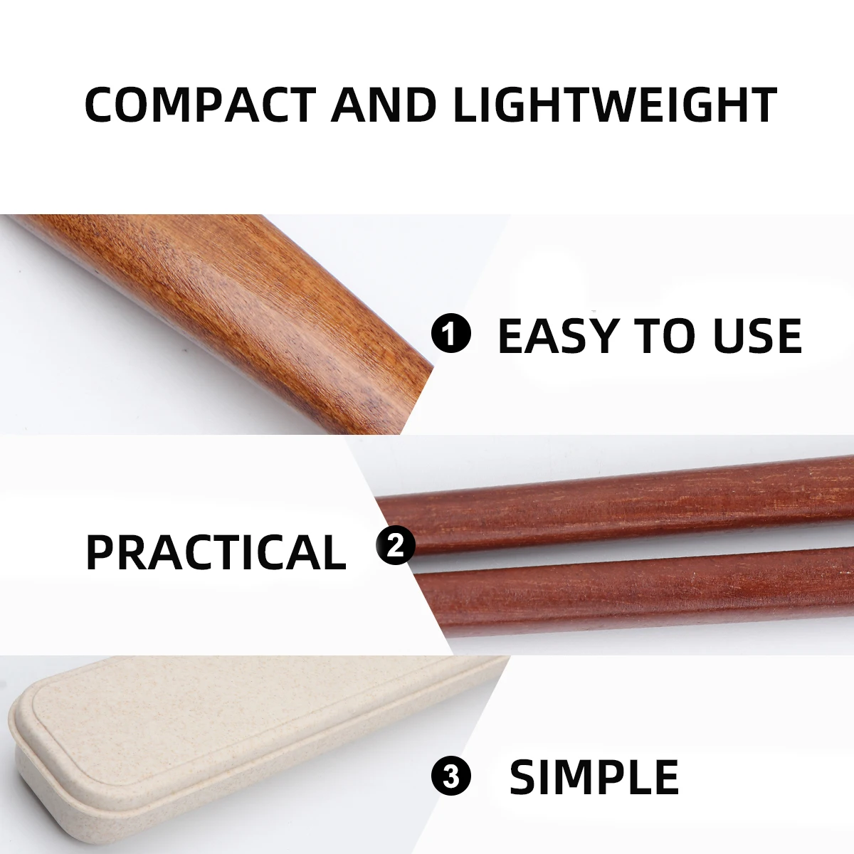 3 шт., набор деревянных палочек для еды, полированные экологически чистые столовые приборы, практичная коробка, портативный дорожный набор для пикника
3 шт., набор деревянных палочек для еды, полированные экологически чистые столовые приборы, практичная коробка, портативный дорожный набор для пикника