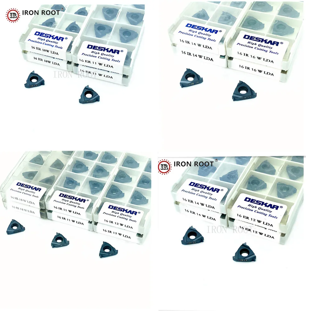 DESKAR 55 ° Whitworth Резьбовая вставка 16ER 16IR 8W,-16IR 24W, 14NPT 11.5NPT LDA Резьбовая карбидная вставка CNC резьбовой токарный инструмент для SER
DESKAR 55 ° Whitworth Резьбовая вставка 16ER 16IR 8W,-16IR 24W, 14NPT 11.5NPT LDA Резьбовая карбидная вставка CNC резьбовой токарный инструмент для SER