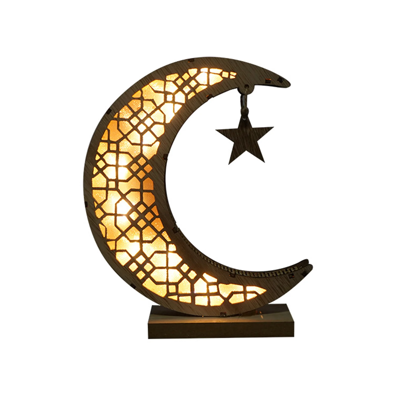 Wooden Moon Ornaments Ramadan Eid Party Supplies Craft Decorations For Home Arab Muslim Light
Wooden Moon Ornaments Ramadan Eid Party Supplies Craft Decorations For Home Arab Muslim Light