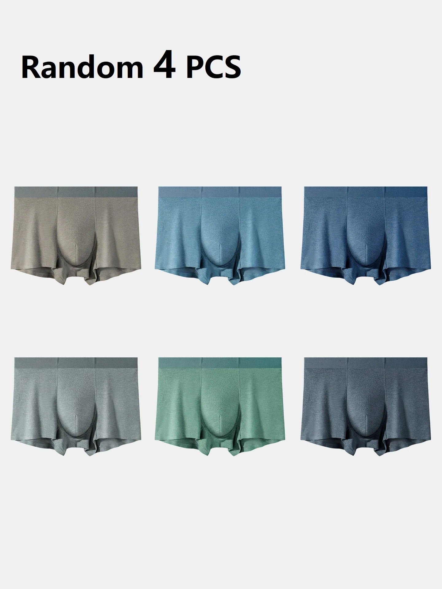 Random 4 Pack Brushed Acrylic Men Underwear, Warm Comfortable Skin Friendly Boxer Briefs
Random 4 Pack Brushed Acrylic Men Underwear, Warm Comfortable Skin Friendly Boxer Briefs