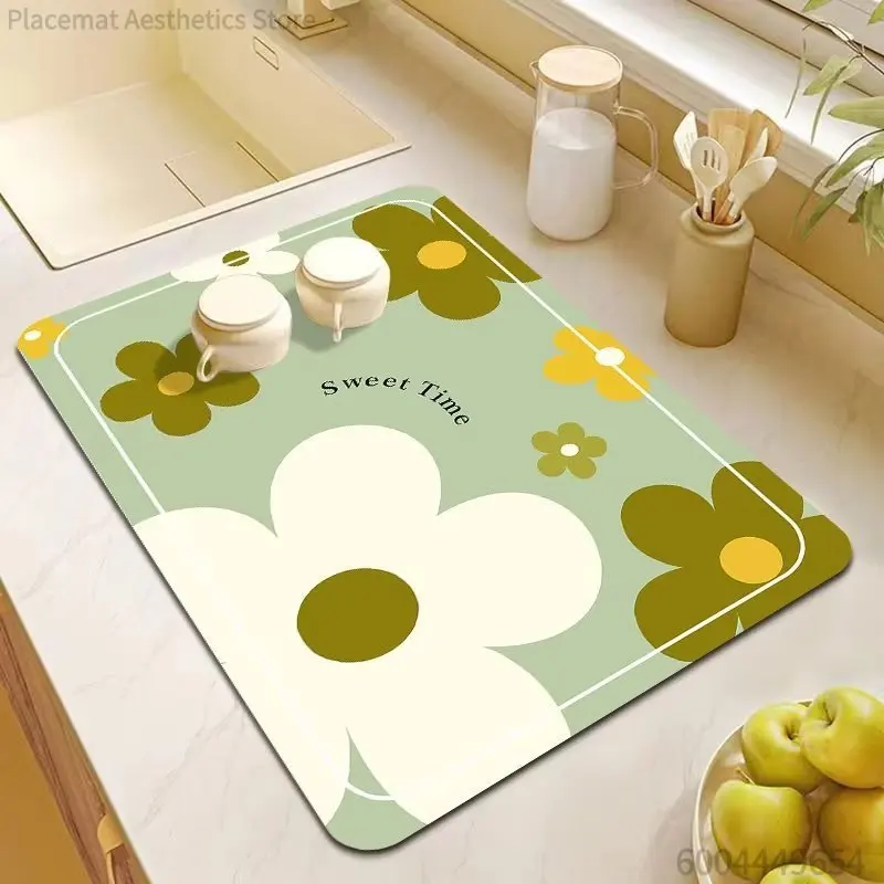 VIKAMA Kitchen Countertop Draining Pad For Rustic Tableware Water-Absorbing Bar Counter Mat For Heat Insulation Decor Accessory
VIKAMA Kitchen Countertop Draining Pad For Rustic Tableware Water-Absorbing Bar Counter Mat For Heat Insulation Decor Accessory