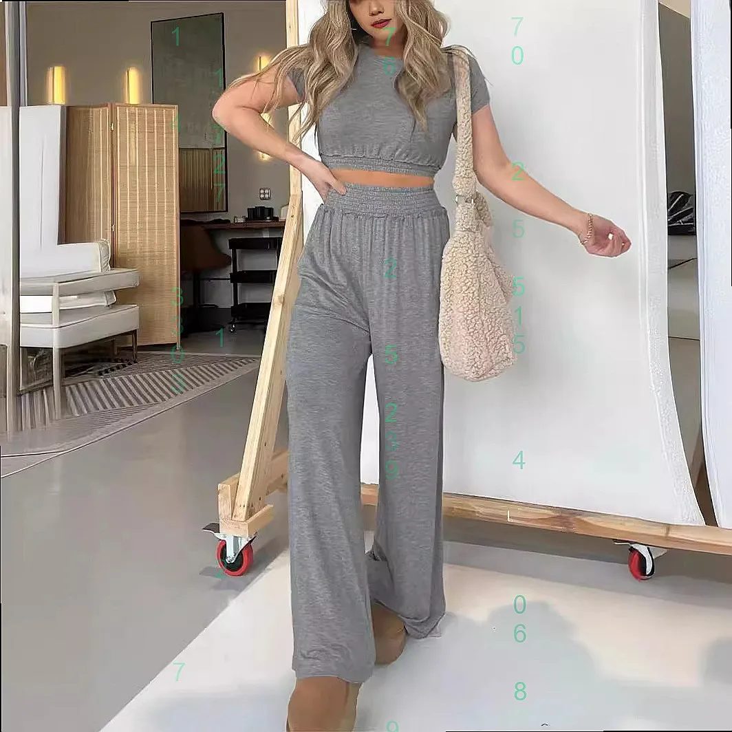 Spring Summer Matching Set Casual Jumpsuit Pants Playsuit Slim High Stretch Tops
Spring Summer Matching Set Casual Jumpsuit Pants Playsuit Slim High Stretch Tops