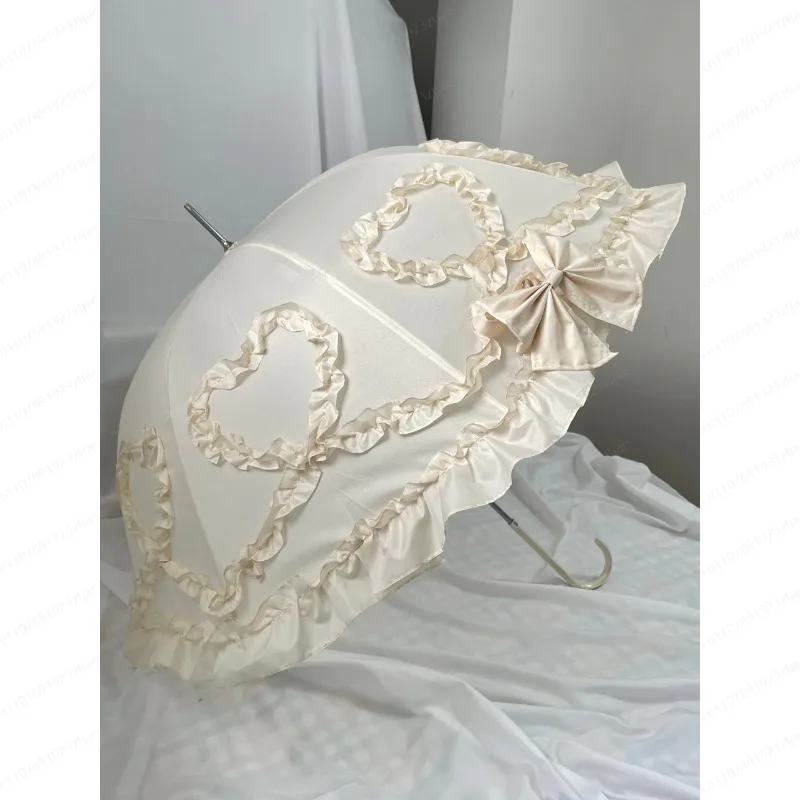 Sweet Japanese Lolita Pink Long Handle Umbrella – Maiden Heart Princess Parasol for Sun & Rain
Sweet Japanese Lolita Pink Long Handle Umbrella – Maiden Heart Princess Parasol for Sun & Rain