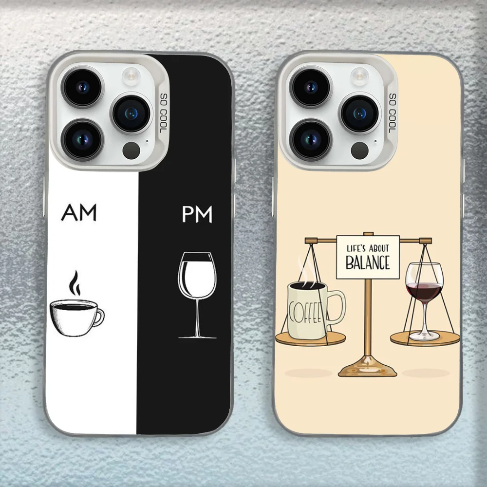 Coffee Wine Cup Phone Case For iPhone 16,15,14,13,12,11,Mini,Pro,E,MAX White Matte Shockproof Cover
Coffee Wine Cup Phone Case For iPhone 16,15,14,13,12,11,Mini,Pro,E,MAX White Matte Shockproof Cover