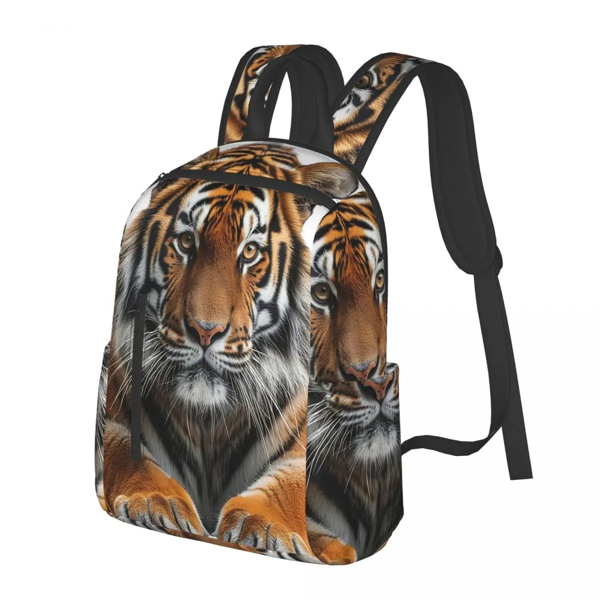 Realistic Tiger Print Design Student Backpack School Bag Hiking Travel Daypack for Men Women Bookbag Shoulder Bags
Realistic Tiger Print Design Student Backpack School Bag Hiking Travel Daypack for Men Women Bookbag Shoulder Bags