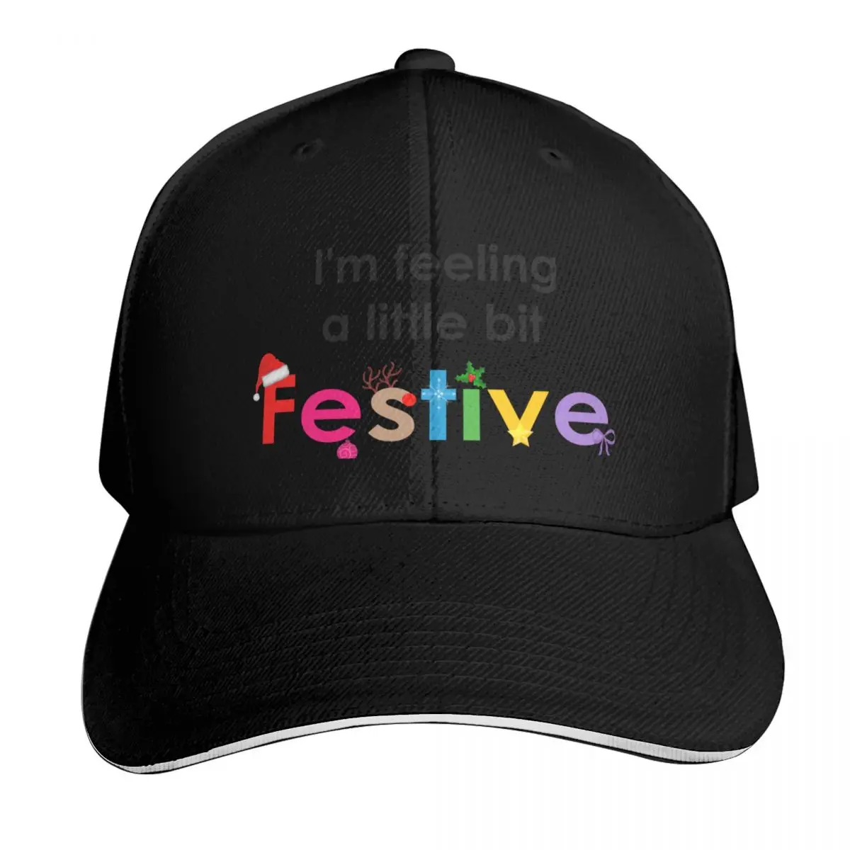 I'm Feeling a little bit Festive Baseball Cap hiking hat Ball Cap Sunscreen Mountaineering Trucker Hats For Men Women's
I'm Feeling a little bit Festive Baseball Cap hiking hat Ball Cap Sunscreen Mountaineering Trucker Hats For Men Women's