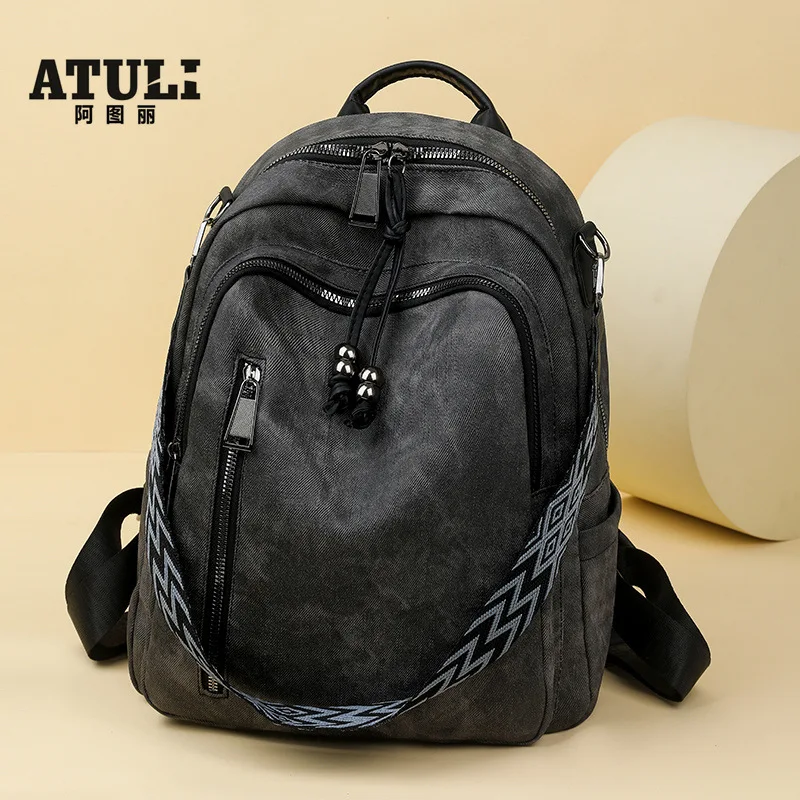 2025 New Women's Backpack - Soft Leather Vintage Rucksack - Stylish Solid Color Travel Bag with Large Capacity
2025 New Women's Backpack - Soft Leather Vintage Rucksack - Stylish Solid Color Travel Bag with Large Capacity