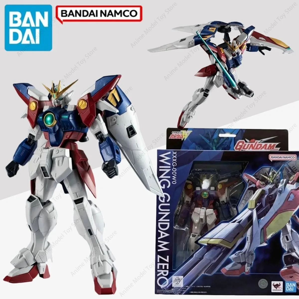 Original Bandai in Stock Genuine Figures Gundam Universe Gundam Wing 16cm Xxxg-00w0 Wing Gundam Zero Anime Model Kits Action Toy
Original Bandai in Stock Genuine Figures Gundam Universe Gundam Wing 16cm Xxxg-00w0 Wing Gundam Zero Anime Model Kits Action Toy