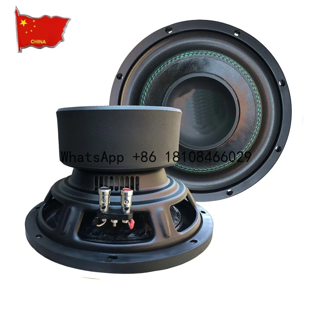 Wholesales China Woofer Price 10Inch 500 Watt Sub/Woofer High Quality Car Audio Subwoofer Bass Speaker DVC 4Ohm 2.5" Coil
Wholesales China Woofer Price 10Inch 500 Watt Sub/Woofer High Quality Car Audio Subwoofer Bass Speaker DVC 4Ohm 2.5" Coil