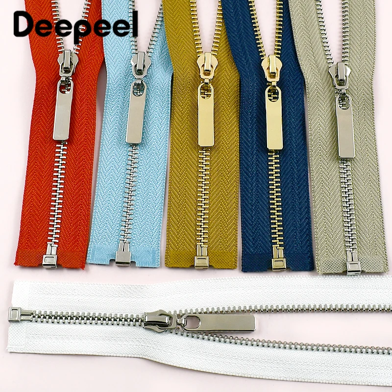 5Pcs 3# Colored Metal Zipper 40-70cm Open-End Zips Replace Closure Sewing Garment Jeans Clothes Bag Decor Zip Repair Accessories
5Pcs 3# Colored Metal Zipper 40-70cm Open-End Zips Replace Closure Sewing Garment Jeans Clothes Bag Decor Zip Repair Accessories