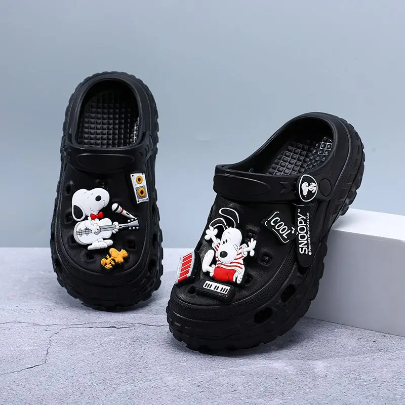 Kids Peanuts Snoopy Clogs Cute Cartoon Charms Non-Slip Breathable Summer Beach Slippers Sandals
Kids Peanuts Snoopy Clogs Cute Cartoon Charms Non-Slip Breathable Summer Beach Slippers Sandals