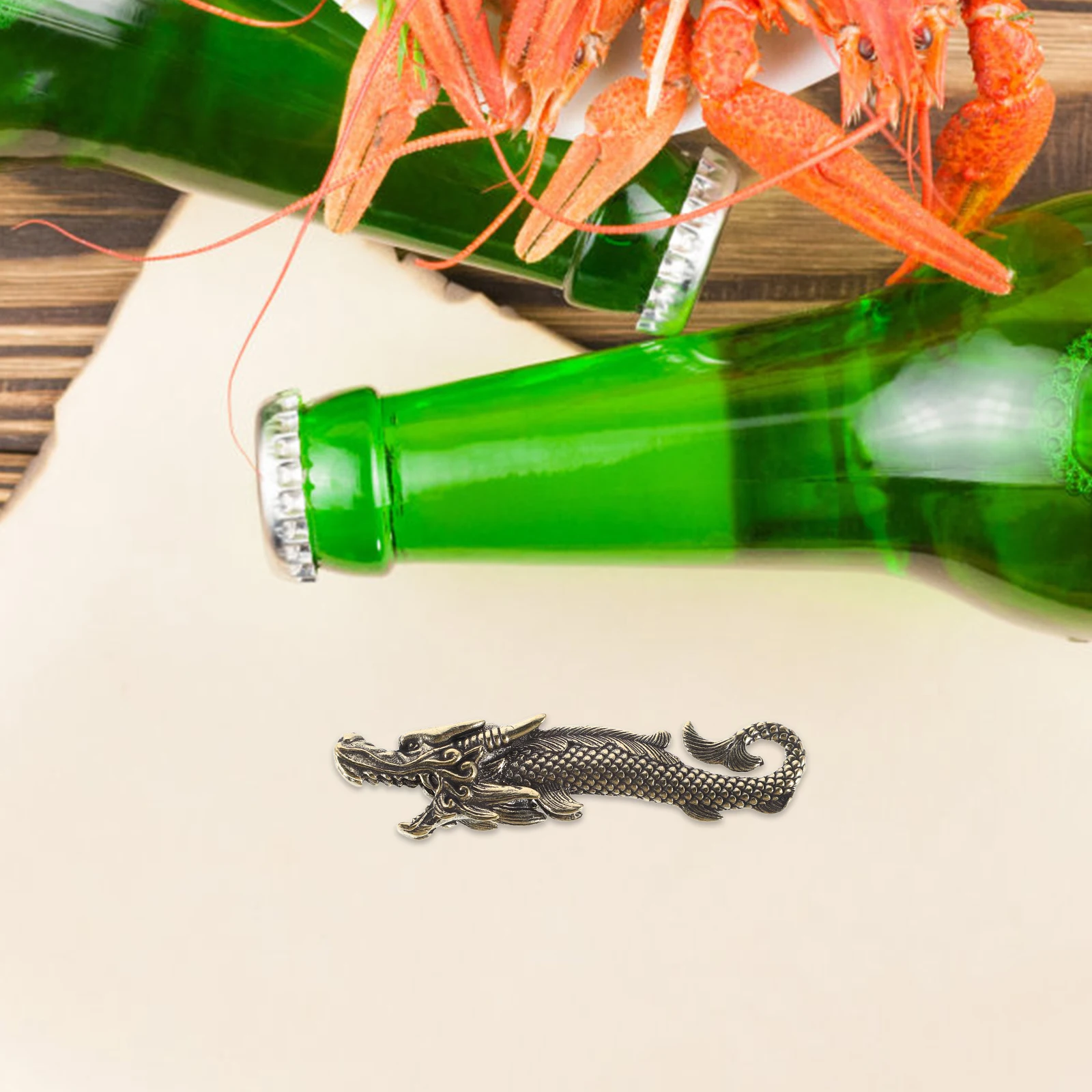Brass Dragon Opener Vintage Pub Decorative Beer Opening Tools Classic Soda Device Animal Bottle Cap Opener Bar Supplies
Brass Dragon Opener Vintage Pub Decorative Beer Opening Tools Classic Soda Device Animal Bottle Cap Opener Bar Supplies