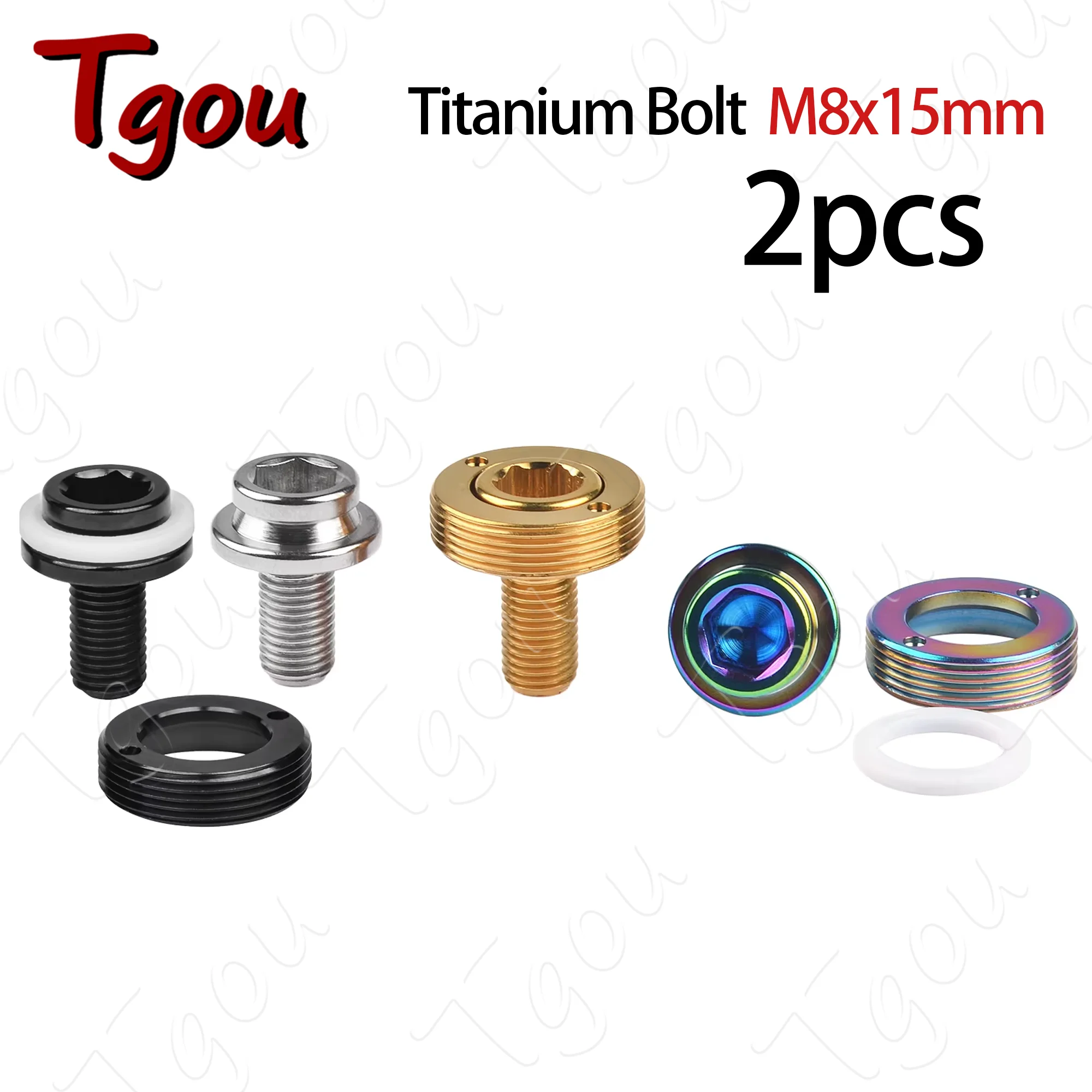 Титановый болт Tgou M8x15 с шагом 1,0, винты с шестигранной головкой с пылезащитой, детали для велосипедных проездных бромптонов, нижний кронштей...
Титановый болт Tgou M8x15 с шагом 1,0, винты с шестигранной головкой с пылезащитой, детали для велосипедных проездных бромптонов, нижний кронштей...