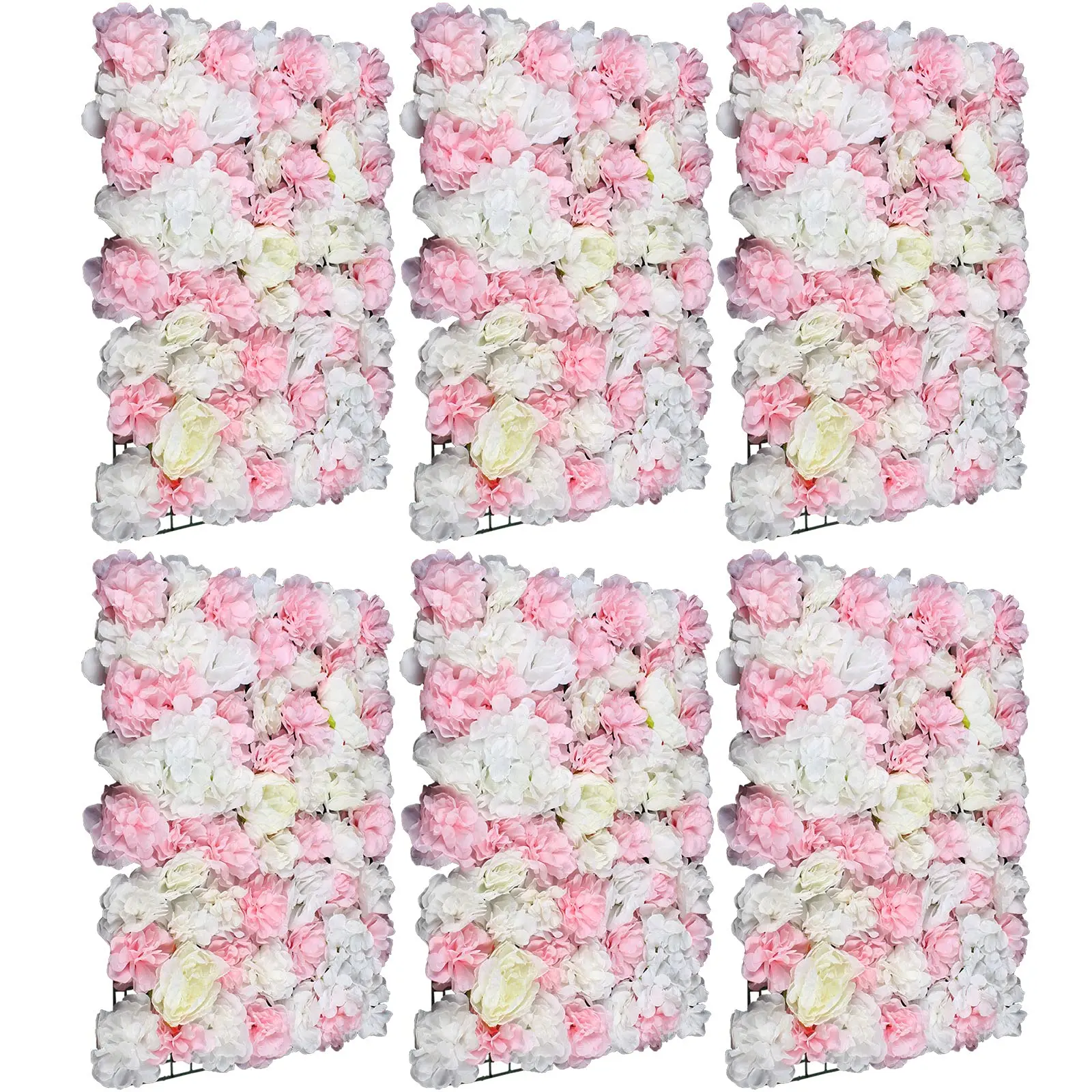 Eapmic 6Pcs 23.62"x 15.74"x 0.79" Artificial Flower Wall Panels,Flower Wall Mat Silk Flower Panels for Outdoor Garden Backyard F
Eapmic 6Pcs 23.62"x 15.74"x 0.79" Artificial Flower Wall Panels,Flower Wall Mat Silk Flower Panels for Outdoor Garden Backyard F
