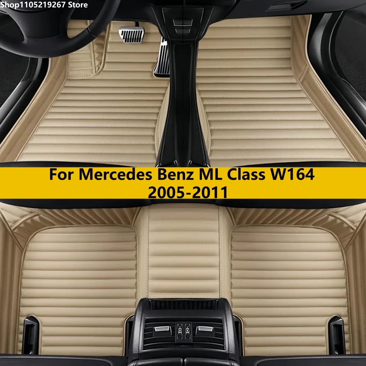 Car Floor Mats For Mercedes Benz ML Class W164 2005 2006 2007 2008 2009 2010 2011 Custom Carpet Rug Auto Interior Accessories
Car Floor Mats For Mercedes Benz ML Class W164 2005 2006 2007 2008 2009 2010 2011 Custom Carpet Rug Auto Interior Accessories