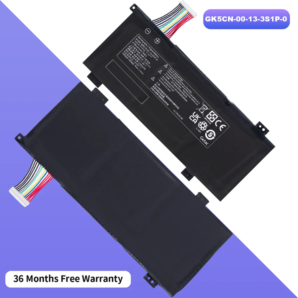 GK5CN-00-13-3S1P-0 Laptop Battery For MECHREVO X8Ti Z2 MACHENIKE T90 Plus T90-T3p F117-B F117-B6 GK5CN GK5CN4Z 11.4V 46.74Wh
GK5CN-00-13-3S1P-0 Laptop Battery For MECHREVO X8Ti Z2 MACHENIKE T90 Plus T90-T3p F117-B F117-B6 GK5CN GK5CN4Z 11.4V 46.74Wh