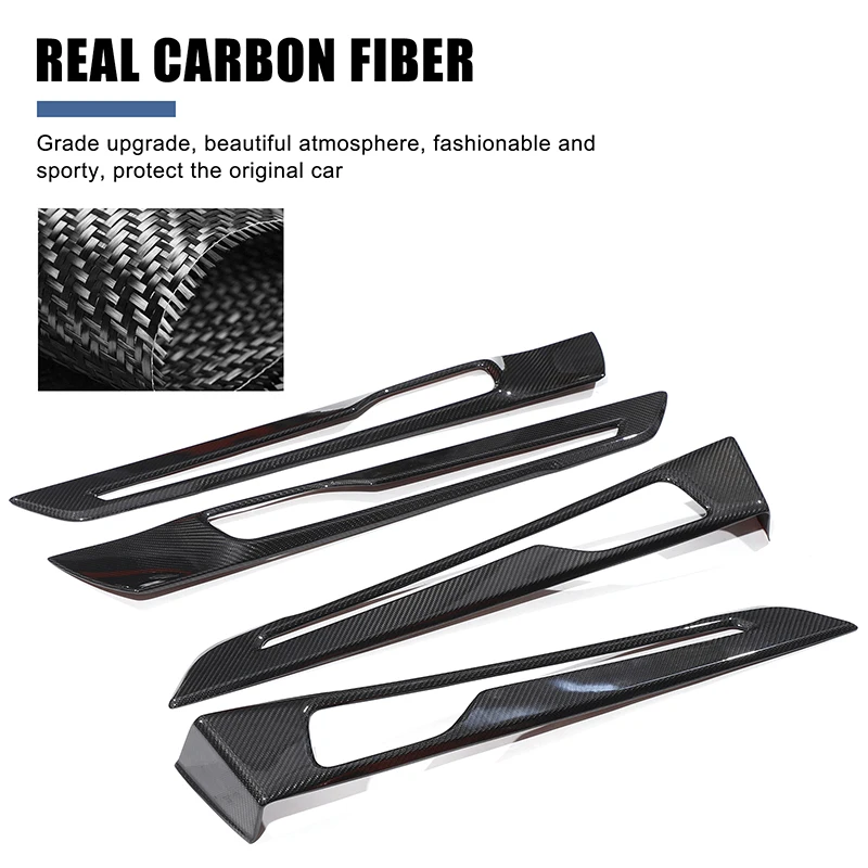 For Porsche Panamera 976 2024-2026 Real Carbon Fiber Car Inner Door Panel Trim Frame Cover Sticker Car Interior Accessories
For Porsche Panamera 976 2024-2026 Real Carbon Fiber Car Inner Door Panel Trim Frame Cover Sticker Car Interior Accessories