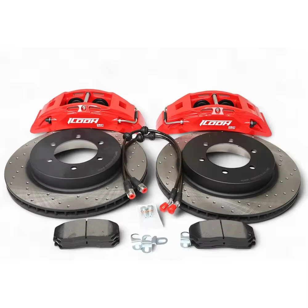 High Performance ICOOH 4 Piston Big Brake Kits DM4 355MM Rotor Size Brake Kits for Kia K3 K5 K7 K9
High Performance ICOOH 4 Piston Big Brake Kits DM4 355MM Rotor Size Brake Kits for Kia K3 K5 K7 K9