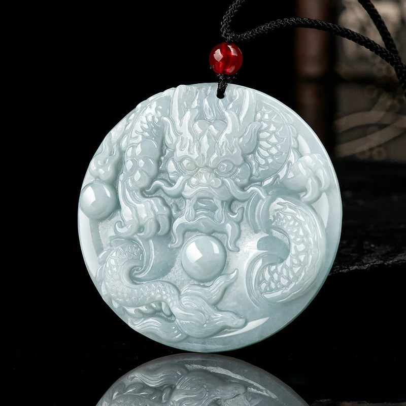Natural Myanmar Jadeite Jade Dragon Necklace Men Women Fine Jewelry Genuine Grade A Burma Jade Zodiac Dragon Pendant Necklaces
Natural Myanmar Jadeite Jade Dragon Necklace Men Women Fine Jewelry Genuine Grade A Burma Jade Zodiac Dragon Pendant Necklaces