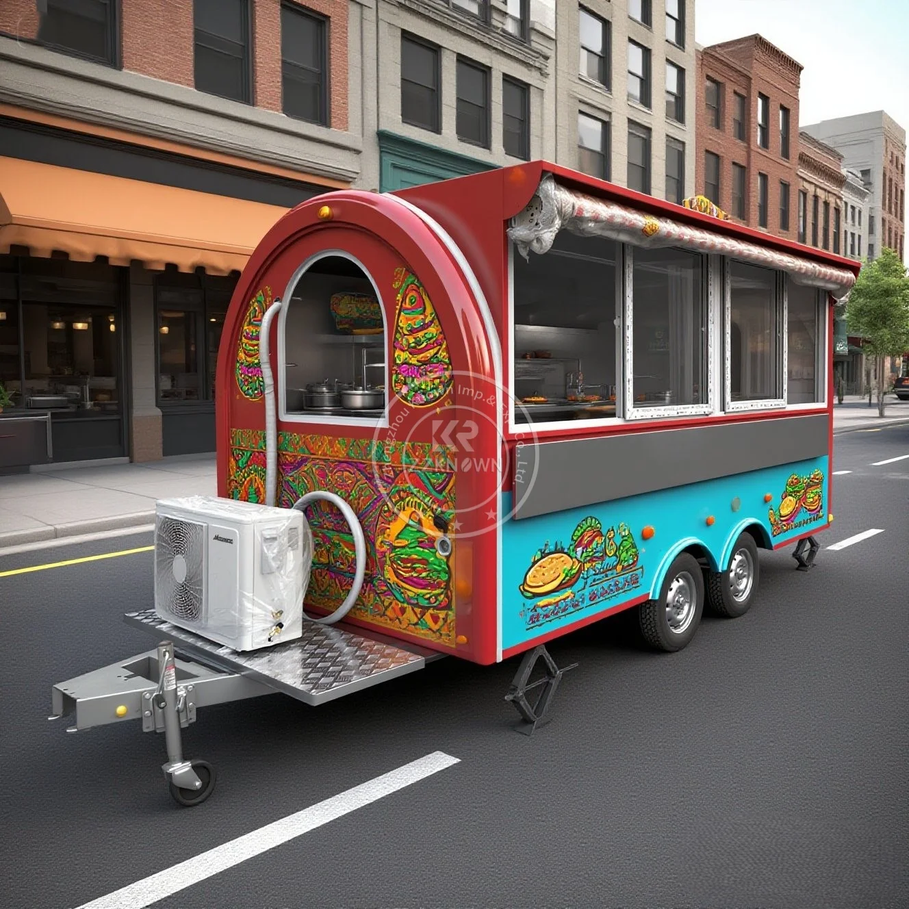 2025 High Quality Outdoor Kitchen Food Trailer With Full Kitchen Stainless Steel Mobile Kitchen Fast Food Truck
2025 High Quality Outdoor Kitchen Food Trailer With Full Kitchen Stainless Steel Mobile Kitchen Fast Food Truck