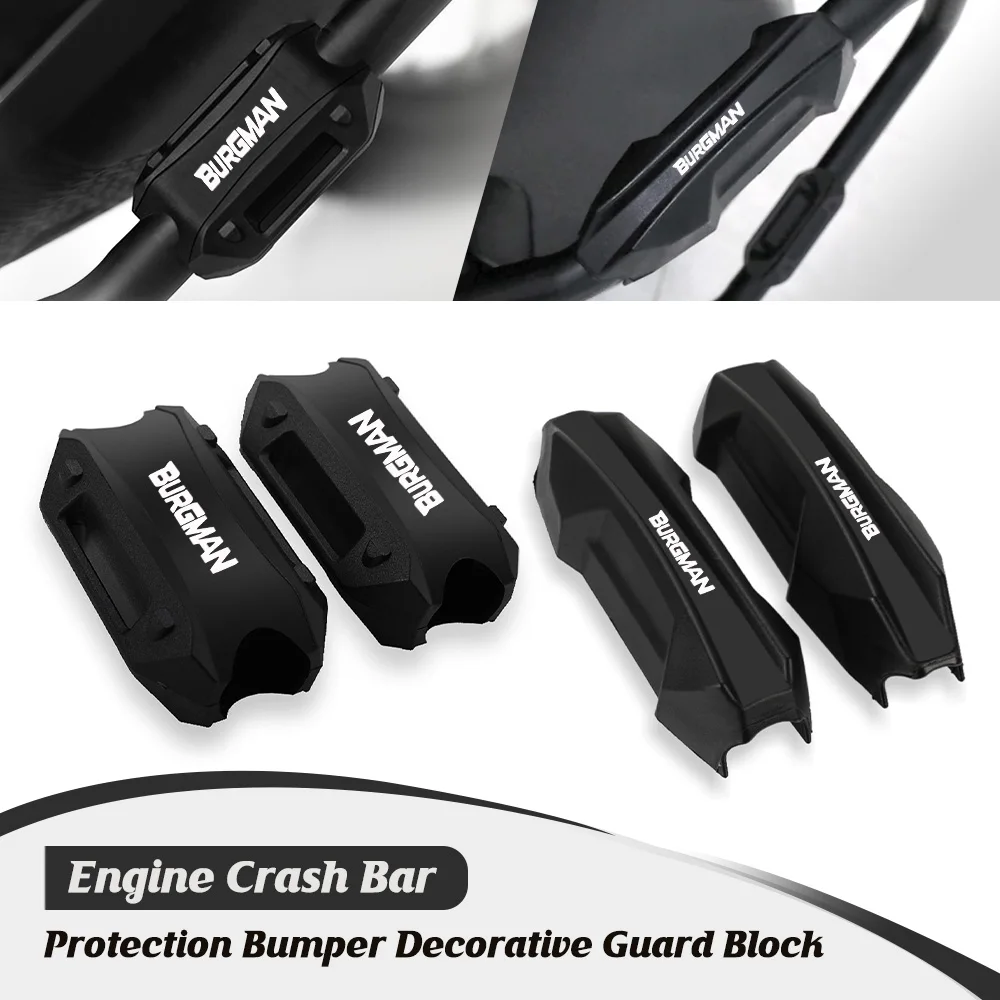 25mm Bumper Engine Guard Protector Block Crash Bar Decorative For SUZUKI BURGMAN AN125 AN250 AN400 AN650 Burgman 400 650 125 200
25mm Bumper Engine Guard Protector Block Crash Bar Decorative For SUZUKI BURGMAN AN125 AN250 AN400 AN650 Burgman 400 650 125 200