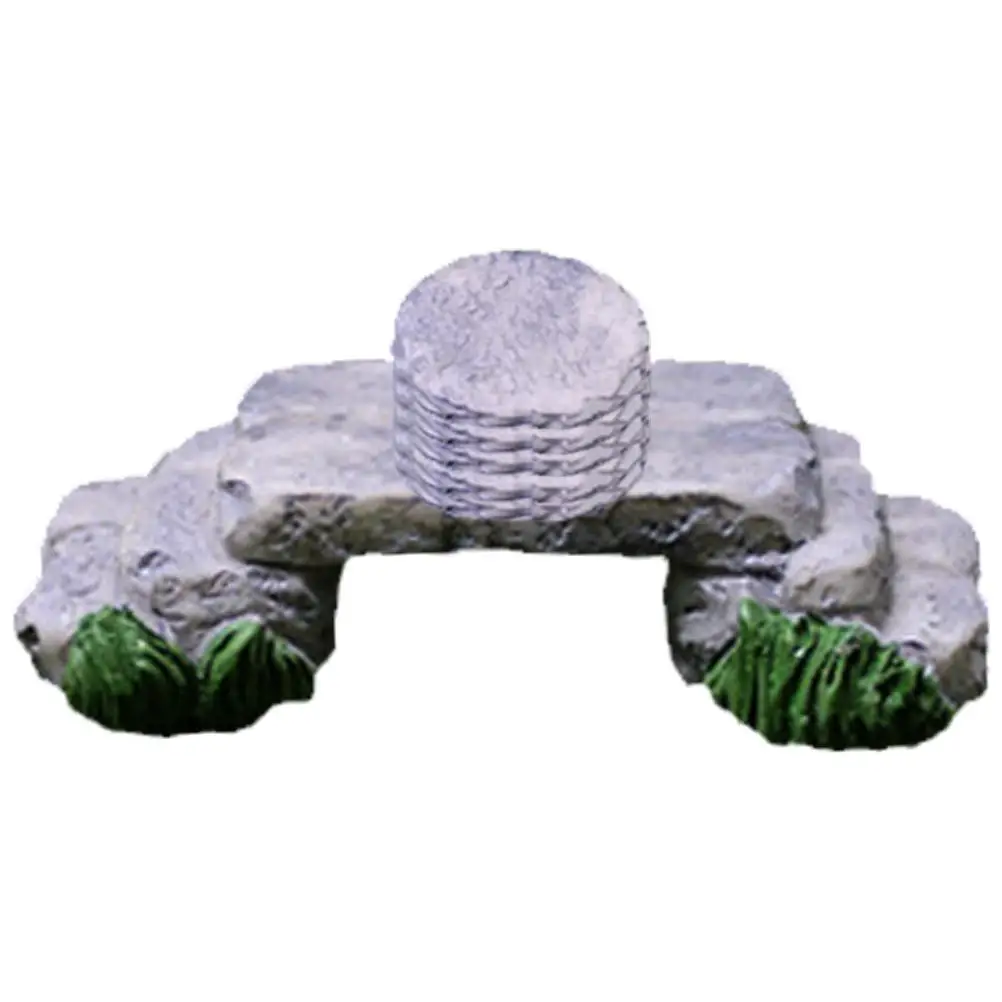Micro Landscape Ornament Mini House Bridge Stepping Stone Decor Miniature for Scene Resin Model Accessory Fairy Gardens
Micro Landscape Ornament Mini House Bridge Stepping Stone Decor Miniature for Scene Resin Model Accessory Fairy Gardens