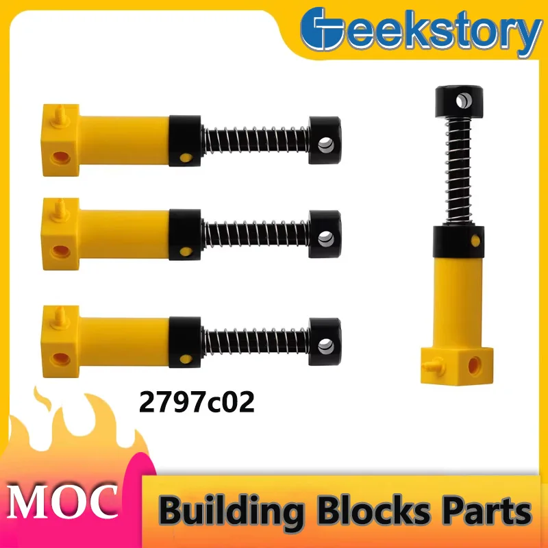 1PCS/2PCS/4PCS Pneumatic Technology Building Blocks Parts Pneumatic Spring Air Pump 2797c02 DIY Toys MOC Bricks Accessories
1PCS/2PCS/4PCS Pneumatic Technology Building Blocks Parts Pneumatic Spring Air Pump 2797c02 DIY Toys MOC Bricks Accessories