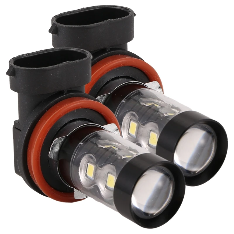 T61C_2-Pack Высокая мощность 50 Вт Супер яркая светодиодная лампа H11/H8 10-SMD
T61C_2-Pack Высокая мощность 50 Вт Супер яркая светодиодная лампа H11/H8 10-SMD