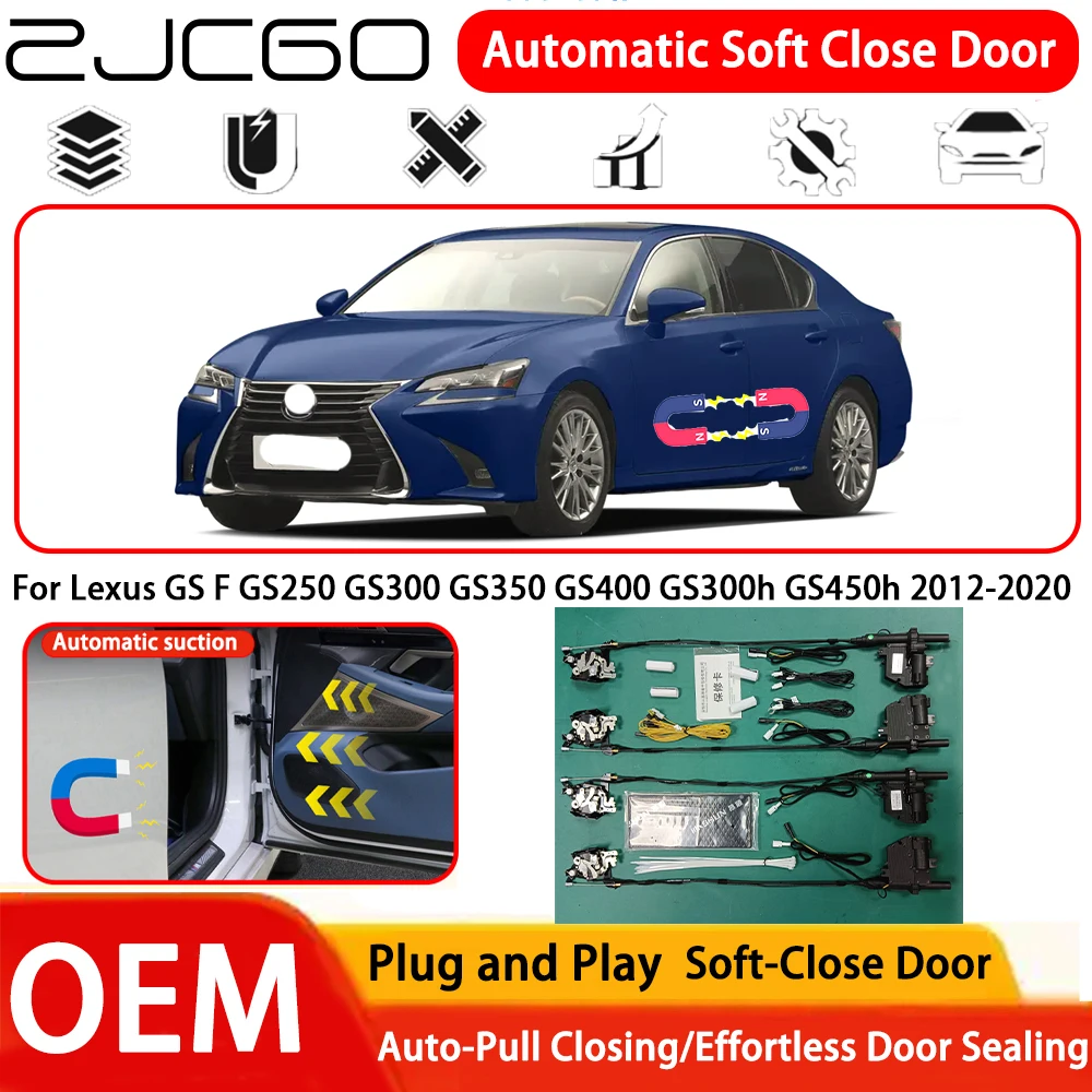 for Lexus GS F GS250 GS300 GS350 GS400 GS300h GS450h 2012-2020 Car OEM Plug and Play Automatic Electric Soft Close Door System
for Lexus GS F GS250 GS300 GS350 GS400 GS300h GS450h 2012-2020 Car OEM Plug and Play Automatic Electric Soft Close Door System