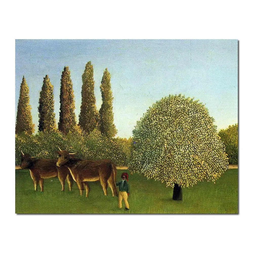Paintings for living room wall In the Fields Henri Rousseau High quality Hand painted
Paintings for living room wall In the Fields Henri Rousseau High quality Hand painted